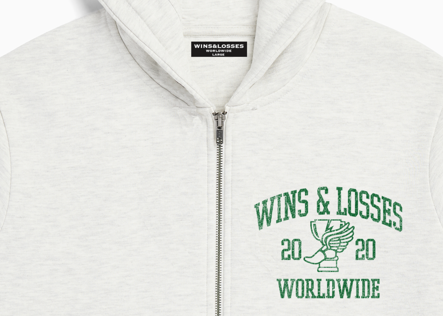 Chasing Trophies Zip-Up Hoodie