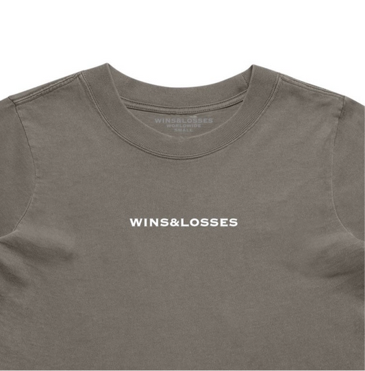 Essential Women’s Crop Tee (Faded Grey)