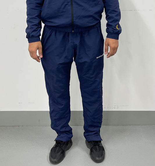 BAR LOGO TRACK PANT - NAVY