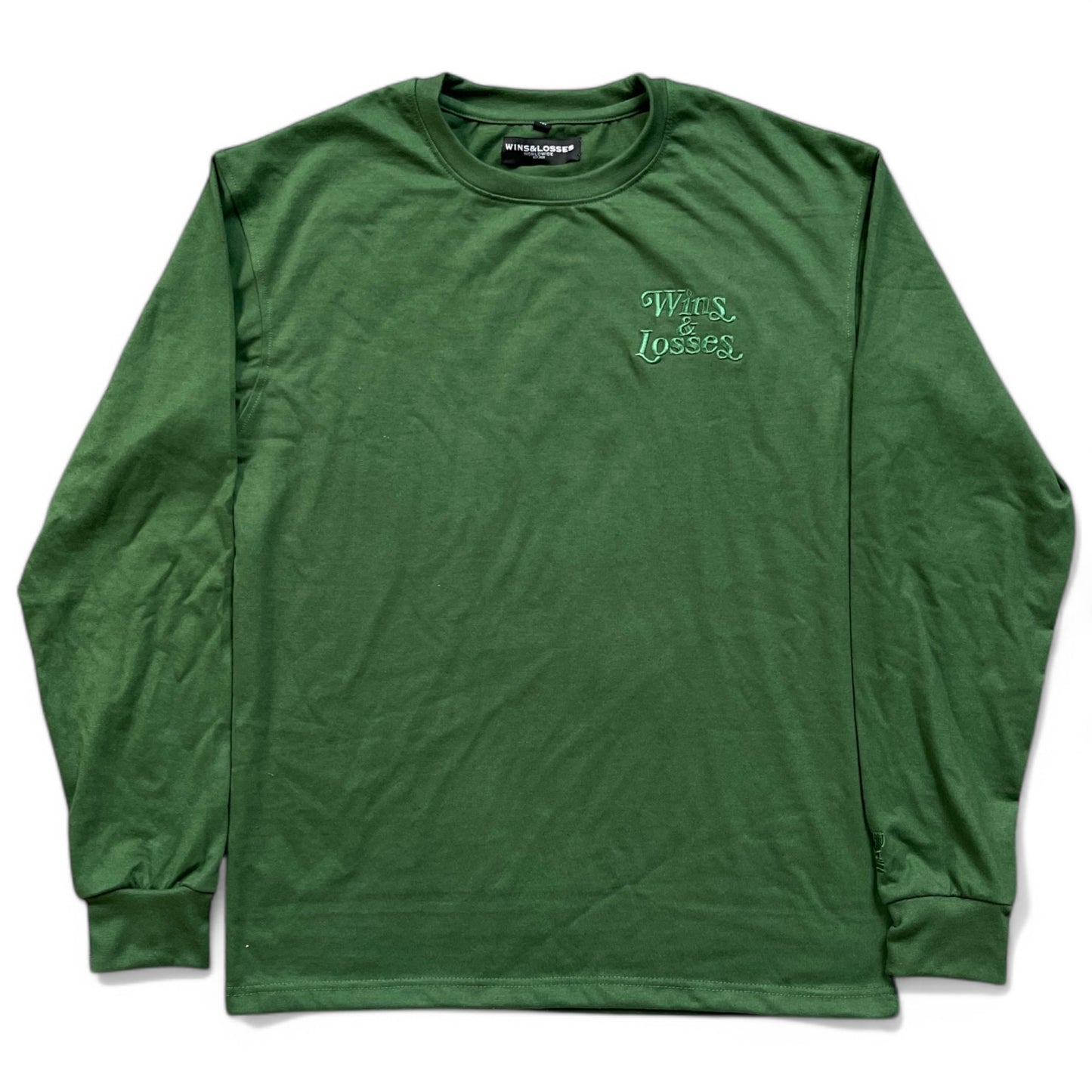 Script tonal Longsleeve Green