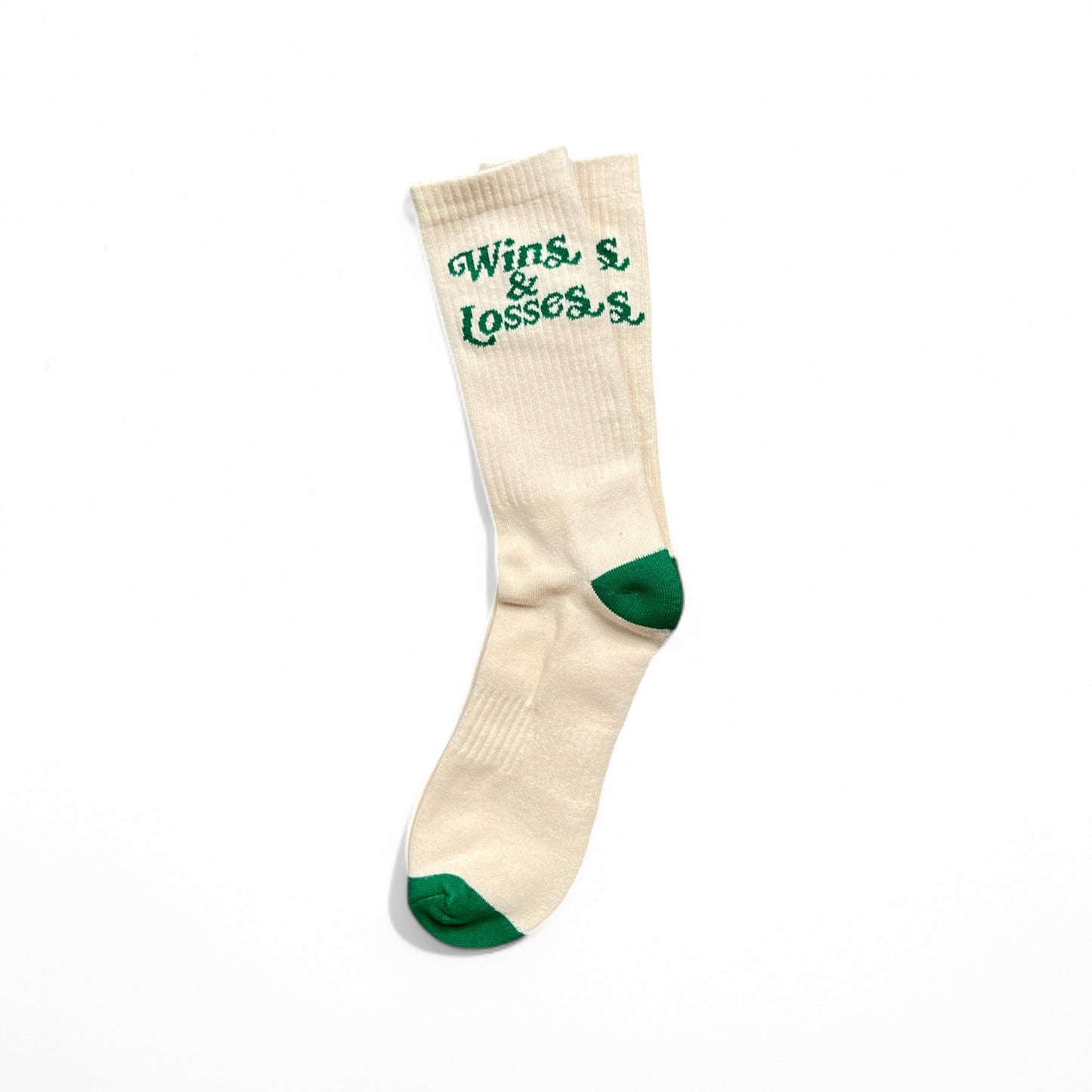 Script Logo Crew Sock