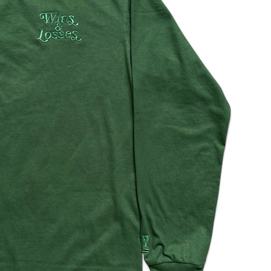 Script tonal Longsleeve Green