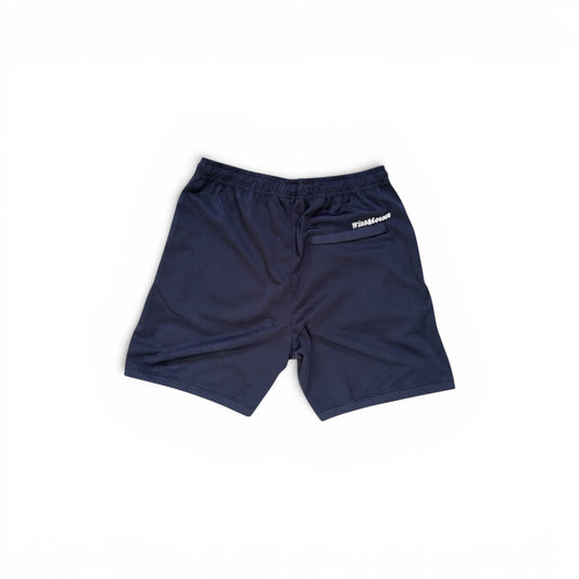 Stacked Logo Mesh Shorts