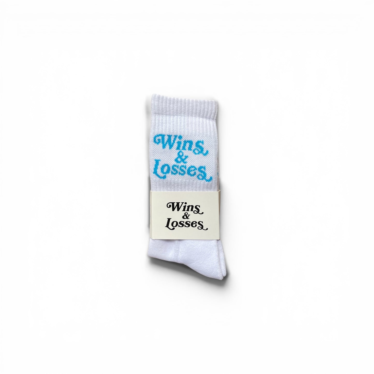 Script Logo Crew Sock