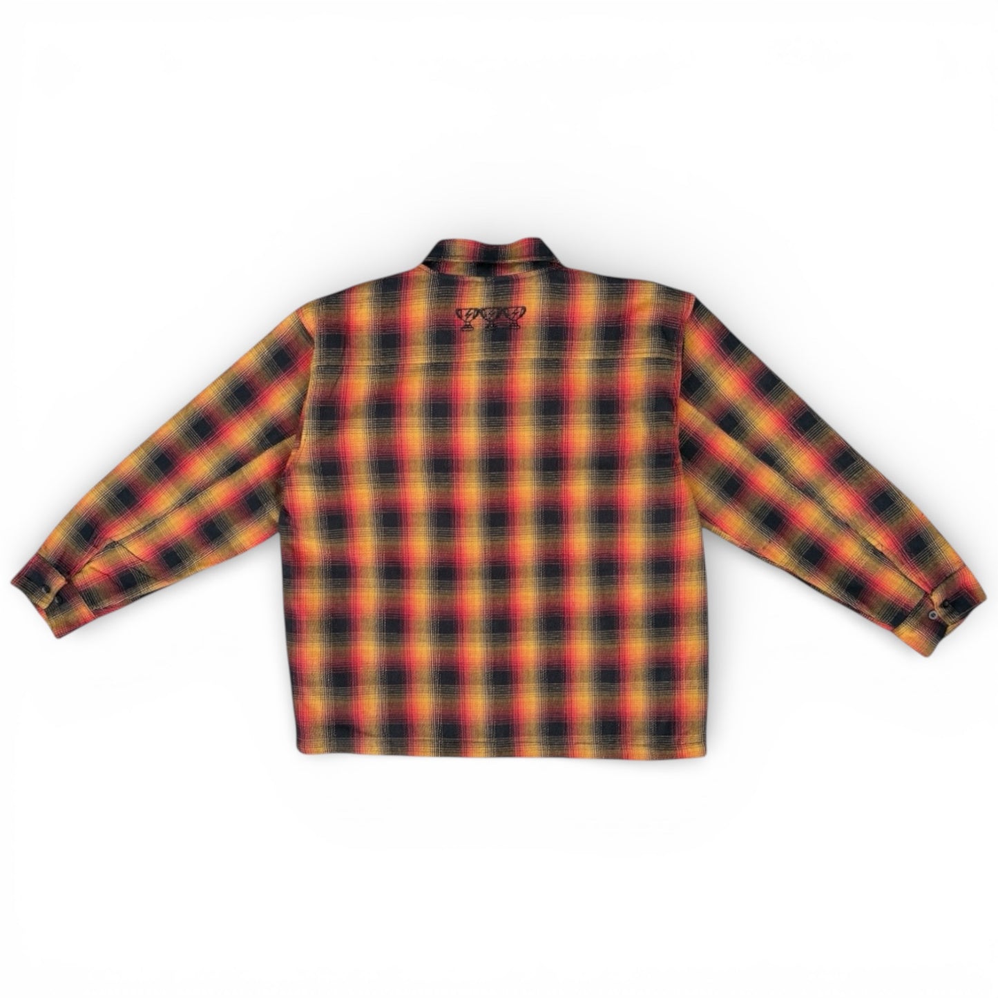 Flannel Double Zip up Jacket