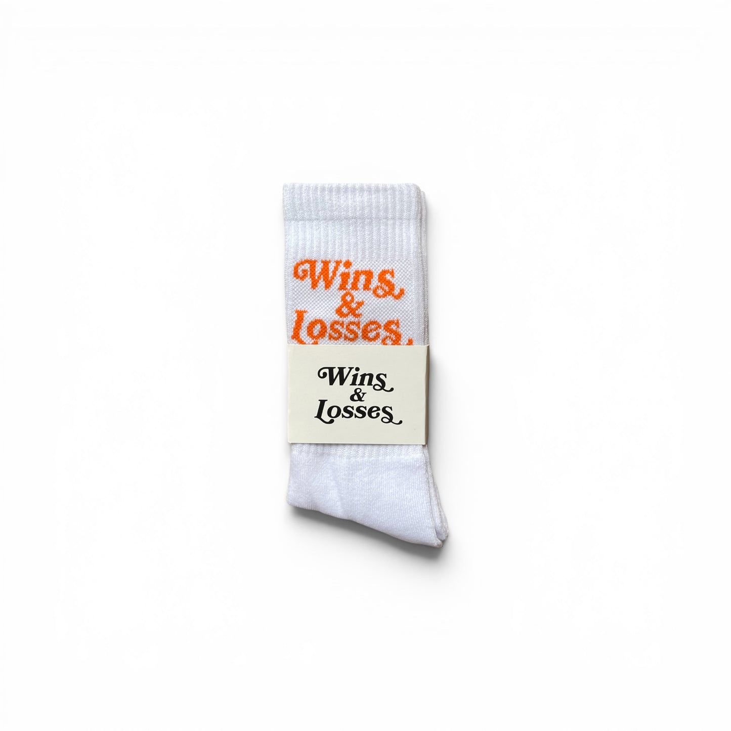 Script Logo Crew Sock