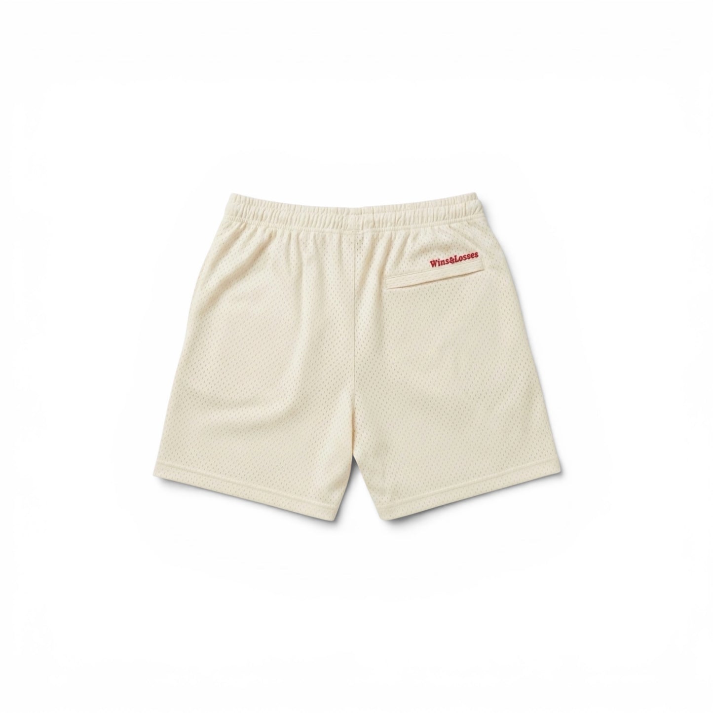 Stacked Logo Mesh Shorts