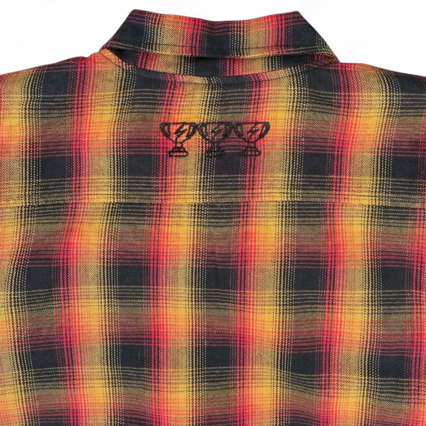 Flannel Double Zip up Jacket