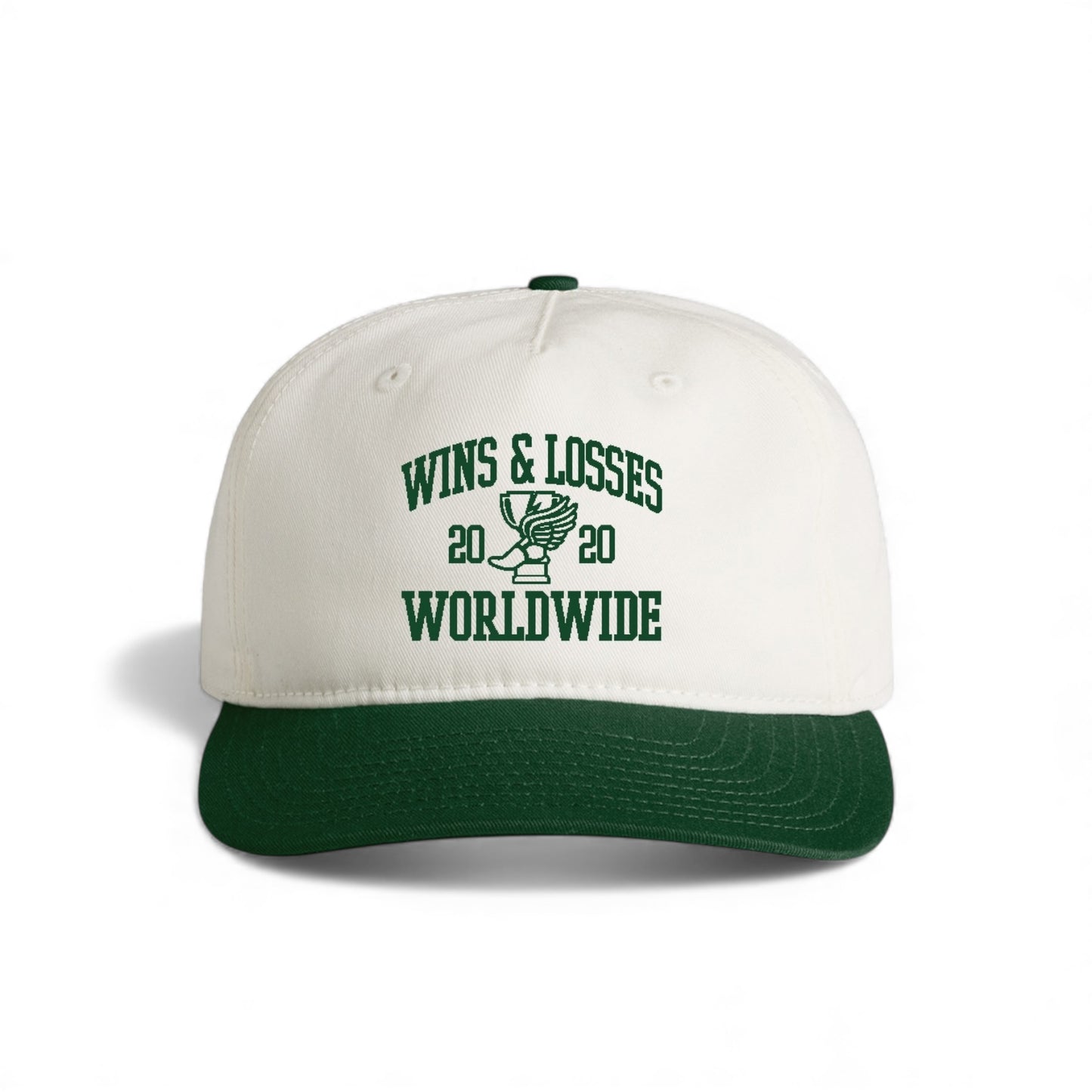 Chasing Trophies 2 Tone Cap Forest Green