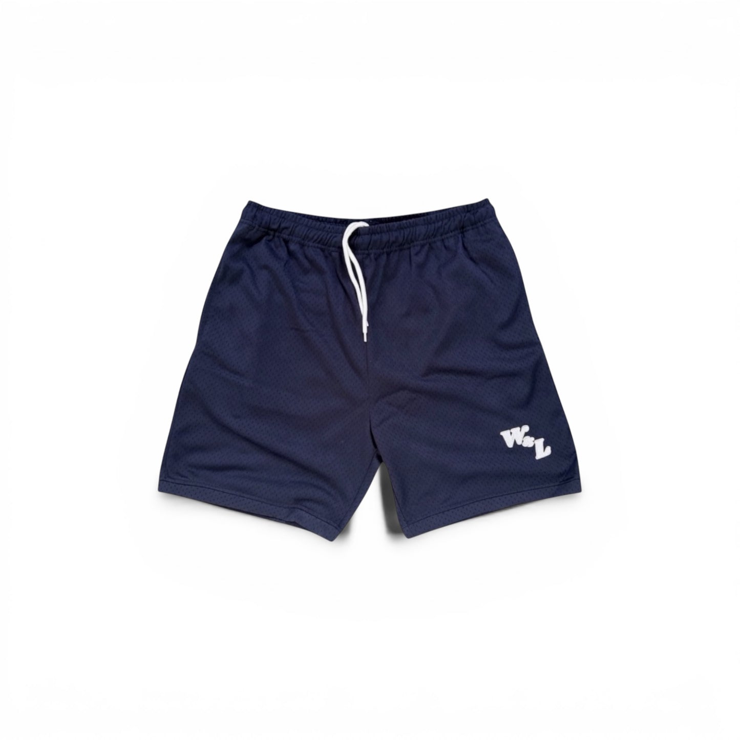 Stacked Logo Mesh Shorts