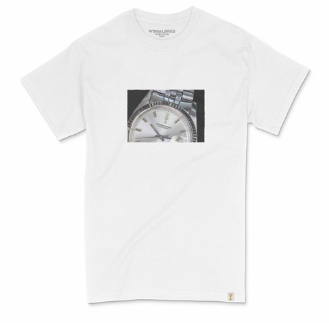 Classic Watch T-shirt White