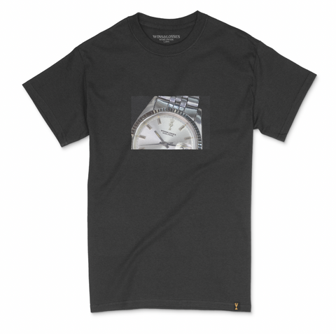 Classic Watch T-shirt Black